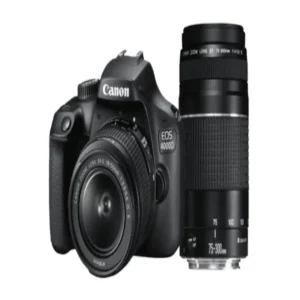 CANON EOS 4000D EF-S 18-55 F/3.5-5.6 III EF75-300 F/4-5.6 III LENS