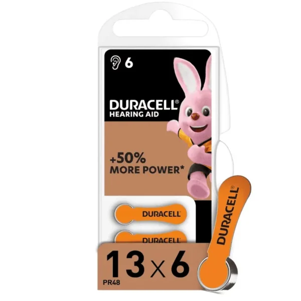 DURACELL HEARING AID 13 6S (10 PACK)