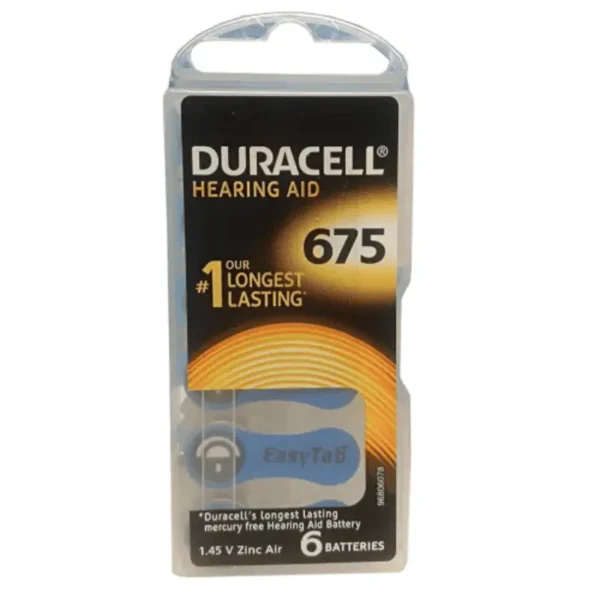 DURACELL HEARING AID 675 6S (10 PACK)