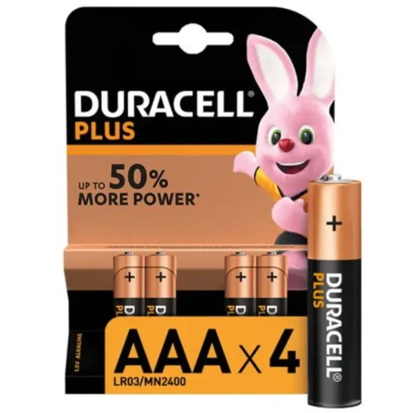 DURACELL MAINLINE PLUS AAA 4s (10 PACK) (LR03/MN2400)