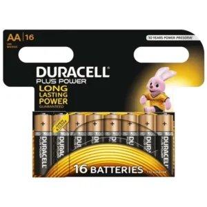 SIMPLY DURACELL HANGING BATTERY DISPLAY CARD AA 10X2s (10 PACKS) (LR6/MN1500)