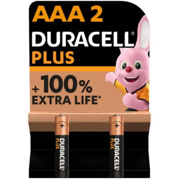 DURACELL MAINLINE PLUS AAA 2s (10 PACK)  (LR03/MN2400)