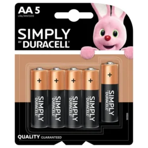 SIMPLY DURACELL AA 5s (20 PACKS) (LR6/MN1500)