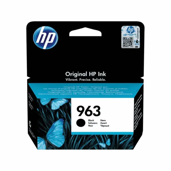 HP # 963 Black Original Ink Cartridge - OfficeJet 9013/9023