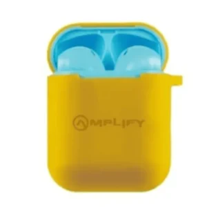 AMPLIFY BUDS SERIES TRUE WIRELESS EARPHONES WITH SILICONE ACCESSORIES BLUE/ORANGE