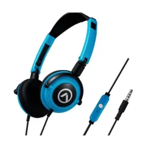 AMPLIFY HEADPHONES SERIES SYMPHONY WITH MIC BLUE & BLACK FREQUENCY 20Hz-20KHz CABLE LENGTH APPROX 1.2M JACK3.5MM