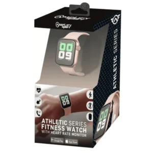 AMPLIFY SPORT ATHLETIC SERIES FITNESS WATCH – SQUARE/ GOLD