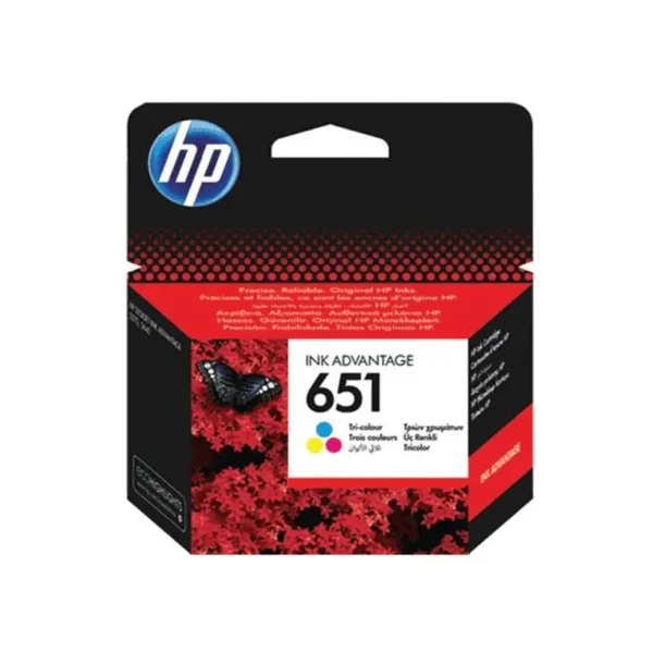 HP #651 TRI COLOUR INK CARTRIDGE - IA 5575 / 5645