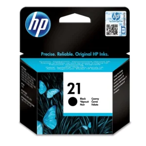 HP # 21 BLACK INKJET PRINT CARTRIDGE (5ML)