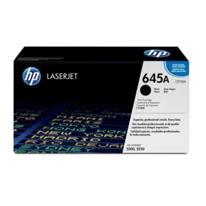 HP # 645A CLJ 5500 BLACK PRINT CARTRIDGE.