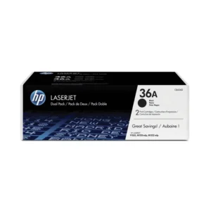 HP 36A 2-pack Black Original LaserJet Toner Cartridges