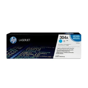 HP # 304A COLOR LASERJET CP2025 CYAN PRINT CARTRIDGE.