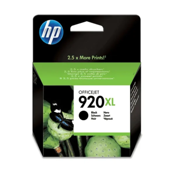 HP # 920XL BLACK OFFICEJET INK CARTRIDGE
