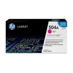 HP # 504A CP3525/CM3530 MFP MAGENTA PRINT CARTRIDGE.