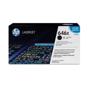 HP # 646X COLOR LASERJET ENTERPRISE CM4540 HIGH YIELD BLACK PRINT CARTRIDGE.
