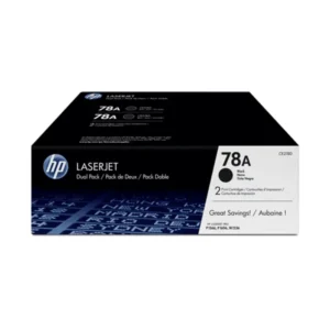 HP # 78A LASERJET BLACK PRINT CARTRIDGE – DUAL PACK