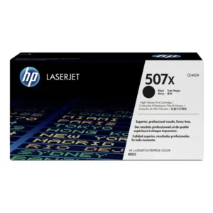 HP # 507 LASERJET ENTERPRISE 500 COLOR M551 BLACK PRINT HIGH YIELD CARTRIDGE.