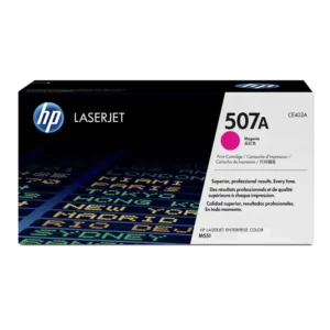 HP # 507LASERJET ENTERPRISE 500 COLOR M551 MAGENTA PRINT CARTRIDGE.