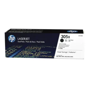 HP # 305X BLACK LASERJET HIGH YIELD  TONER CARTRIDGE FOR LASERJET PRO 300 AND 400 COLOR SERIES