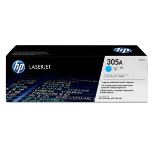 HP # 305A CYAN LASERJET TONER CARTRIDGE FOR LASERJET PRO 300 AND 400 COLOR SERIES