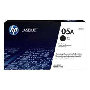 HP # 05A LASERJET P2035/P2055 BLACK PRINT CARTRIDGE.