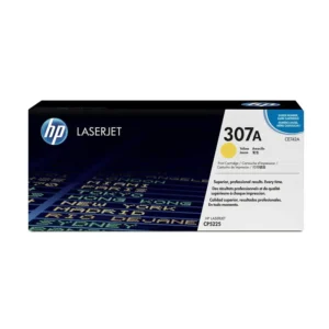 HP # 307A COLOR LASERJET CP5225 YELLOW PRINT CARTRIDGE.