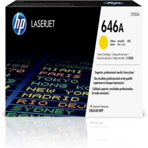 HP # 646A COLOUR LASERJET CM4540 YELLOW PRINT CARTRIDGE.