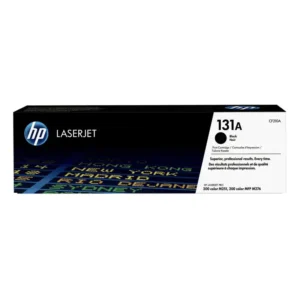 HP # 131A BLACK LASERJET TONER CARTRIDGE FOR HP LASERJET PRO 200 COLOR M251/COLOR MFP M276 SERIES.