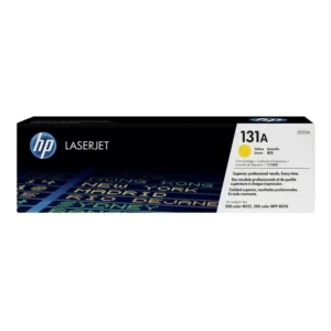 HP # 131A YELLOW LASERJET TONER CARTRIDGE FOR HP LASERJET PRO 200 COLOR M251/COLOR MFP M276 SERIES.