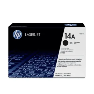 HP # 14A HP LJ ENTERPRISE 700 M712,725 SERIES BLACK PRINT CARTRIDGE – NEW