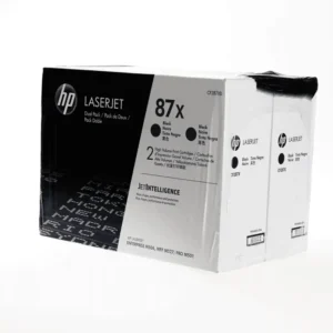 HP # 87X 2-pack High Yield Black Original LaserJet Toner Cartridges