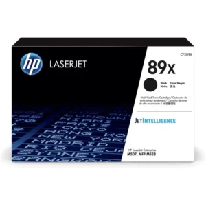 HP # 89X High Yield Black LaserJet Toner Cartridge – LJ Enterprise M507/M528