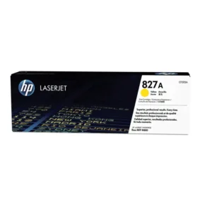 HP # 827A CLJ M880 YELLOW PRINT CARTRIDGE.