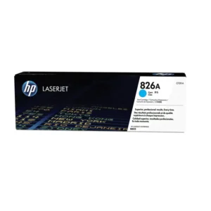 HP # 826A CLJ M855 CYAN PRINT CARTRIDGE.