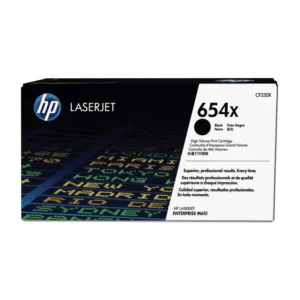 HP # 654X CLJ M651 HIGH Yield BLACK PRINT CARTRIDGE.