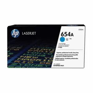 HP # 654A CLJ M651 CYAN PRINT CARTRIDGE.