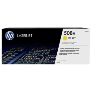 HP # 508A YELLOW LASERJET ENTERPRISE M552/M553 CARTRIDGE.