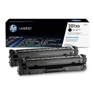 HP # 201X 2-pack High Yield Black Original LaserJet Toner Cartridges- M252/MFP M277