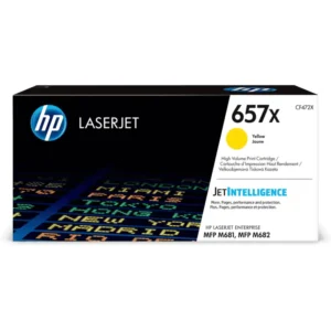 HP # 657X High Yield Yellow Original LaserJet Toner Cartridge – CLJ MFP 681/M682