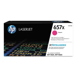 HP # 657X High Yield Magenta Original LaserJet Toner Cartridge – CLJ MFP 681/M682