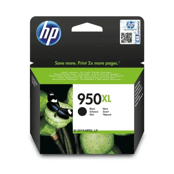 HP # 950XL BLACK OFFICEJET INK CARTRIDGE - OfficeJet Pro 8100 ePrinter series, OfficeJet Pro 8600 e-AIO