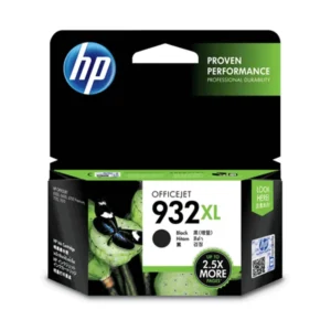 HP # 932XL BLACK OFFICEJET INK CARTRIDGE – NEW