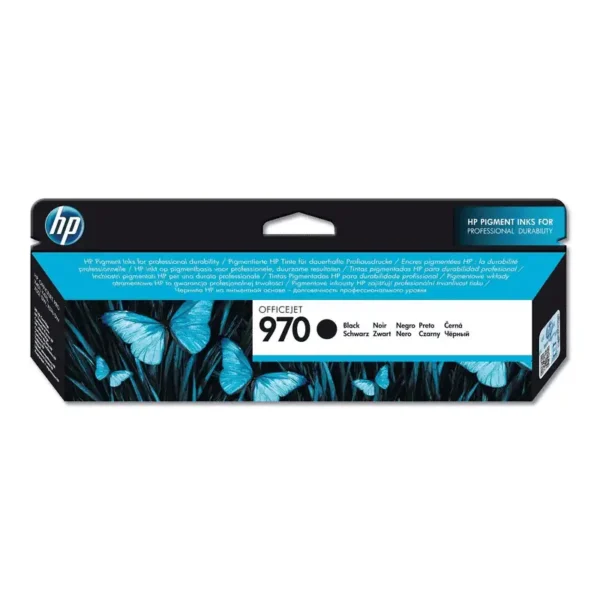 HP # 970 BLACK OFFICEJET INK CARTRIDGE - STANDARD CAPACITY - OfficeJet Pro X Series