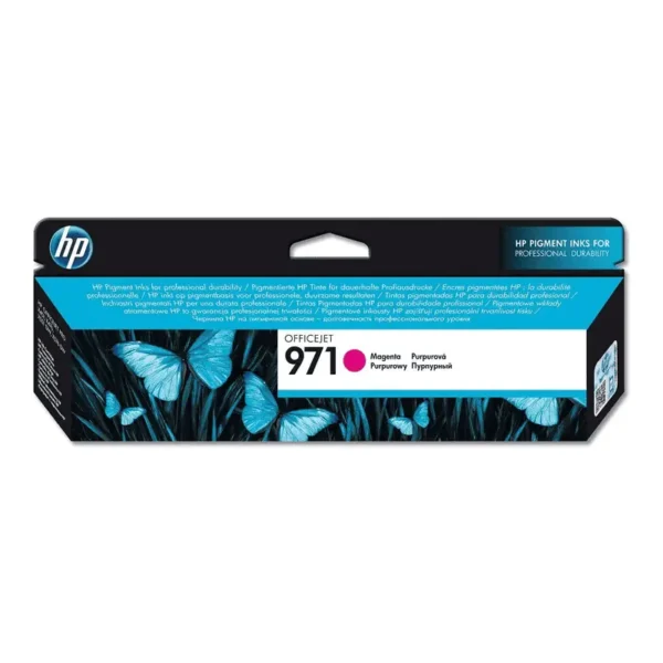 HP # 971 MAGENTA OFFICEJET INK CARTRIDGE - STANDARD CAPACITY - OfficeJet Pro X Series