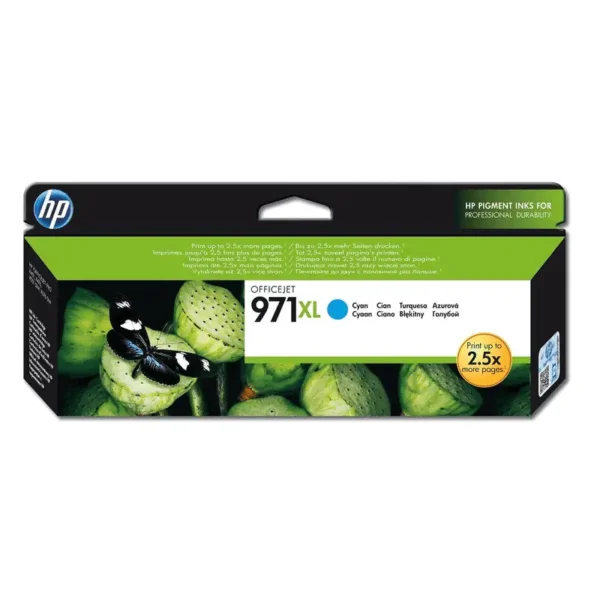 HP # 971XL CYAN OFFICEJET INK CARTRIDGE  - OfficeJet Pro X Series