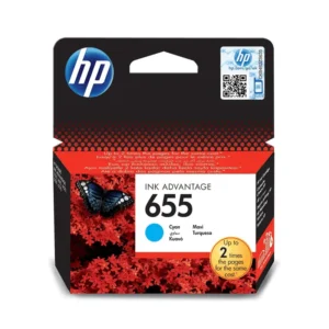 HP # 655 CYAN INK CARTRIDGE – NEW