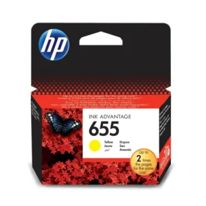 HP # 655 YELLOW INK CARTRIDGE – NEW