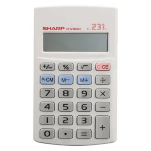 SHARP EL231 LB POCKET CALCULATOR
