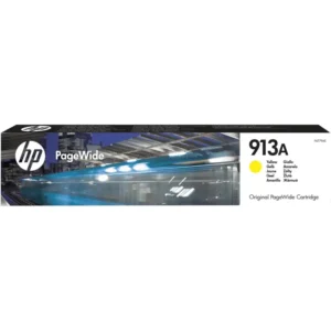 HP # 913A Yellow Original PageWide Cartridge – MFP 377/PRO 477/PW 452 series