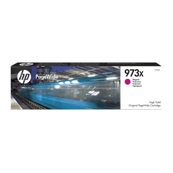 HP # 973X High Yield Magenta Original PageWide Cartridge - MFP PRO 477/PW 452 series